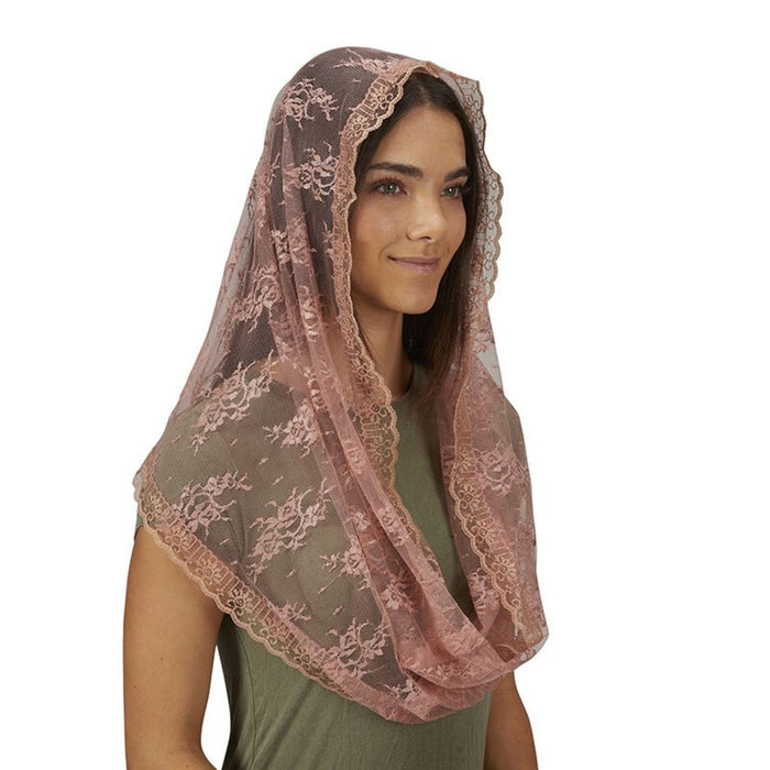 Infinity Rose Chapel Veil