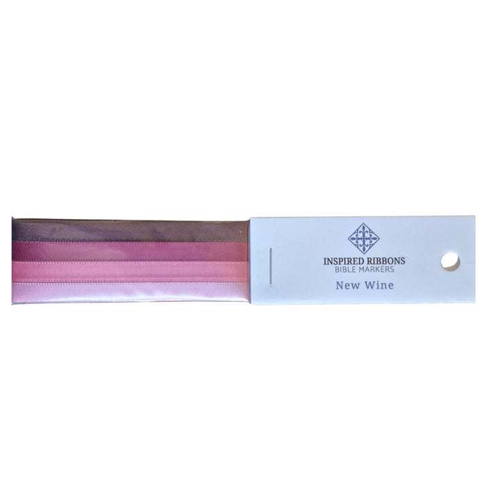 Bible Ribbons in Color New Wine