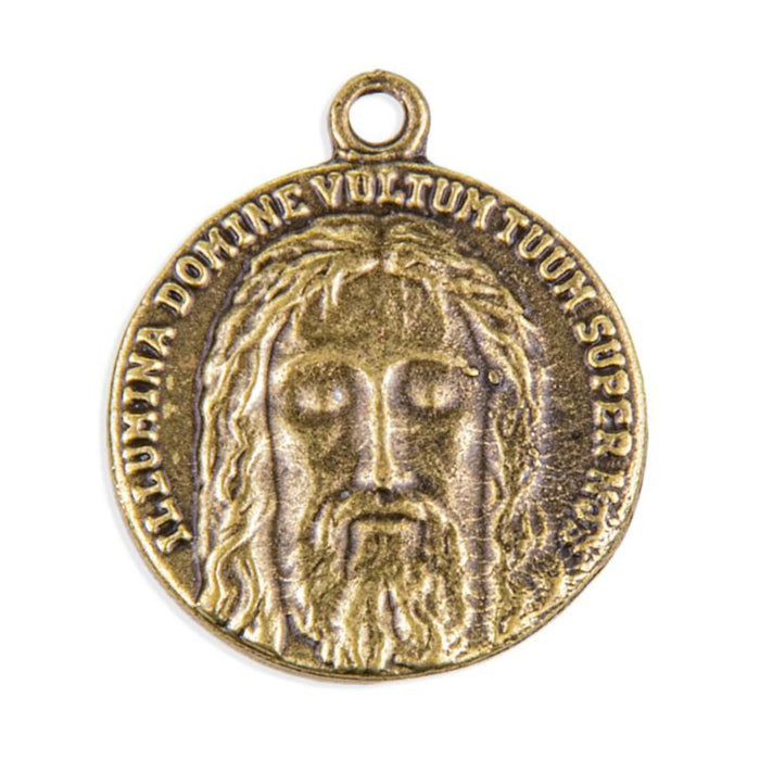 Holy Face of Jesus Medal In Bronze Finish
