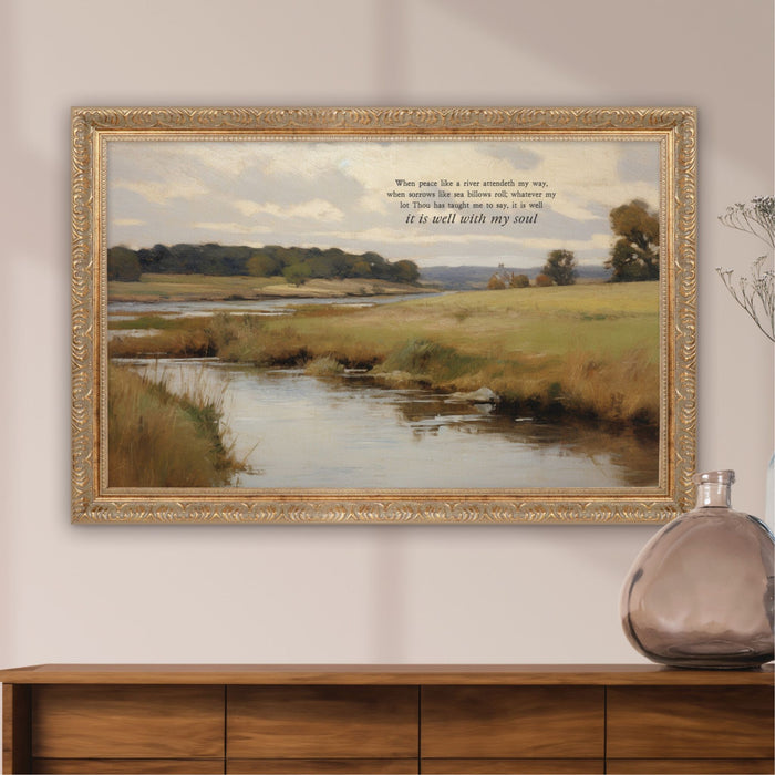 When Peace Framed Art