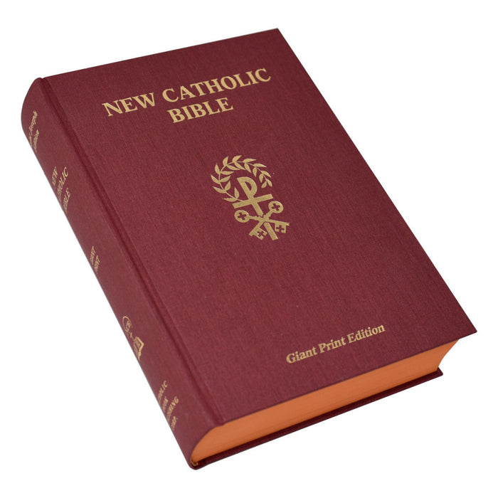 St. Joseph New Catholic Bible (Giant Type) Red Hardcover