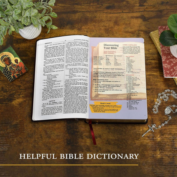 St. Joseph New Catholic Bible in Green (Gift Edition-Personal Size)
