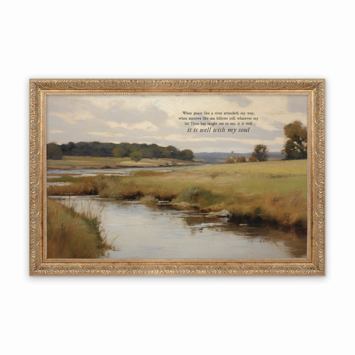 When Peace Framed Art