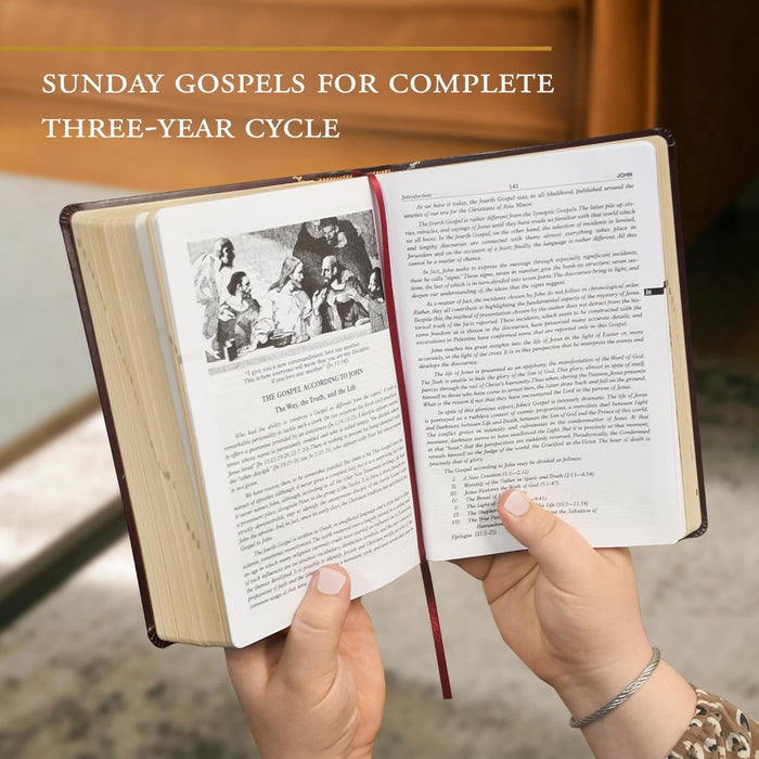 St. Joseph New Catholic Bible in Black (Gift Edition-Personal Size)
