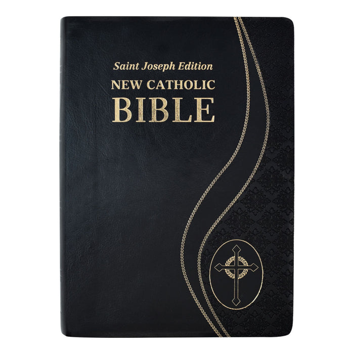St. Joseph New Catholic Bible (Giant Type)  Black