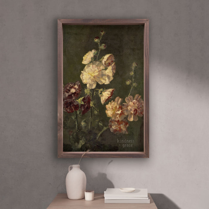 Kindness + Grace Framed Art