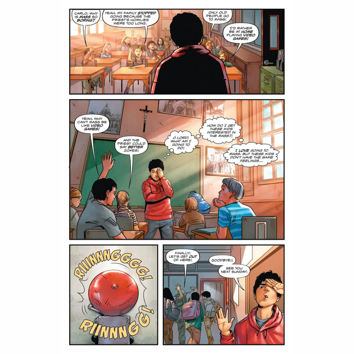 Comic: Digital Disciple: Carlo Acutis and the Eucharist