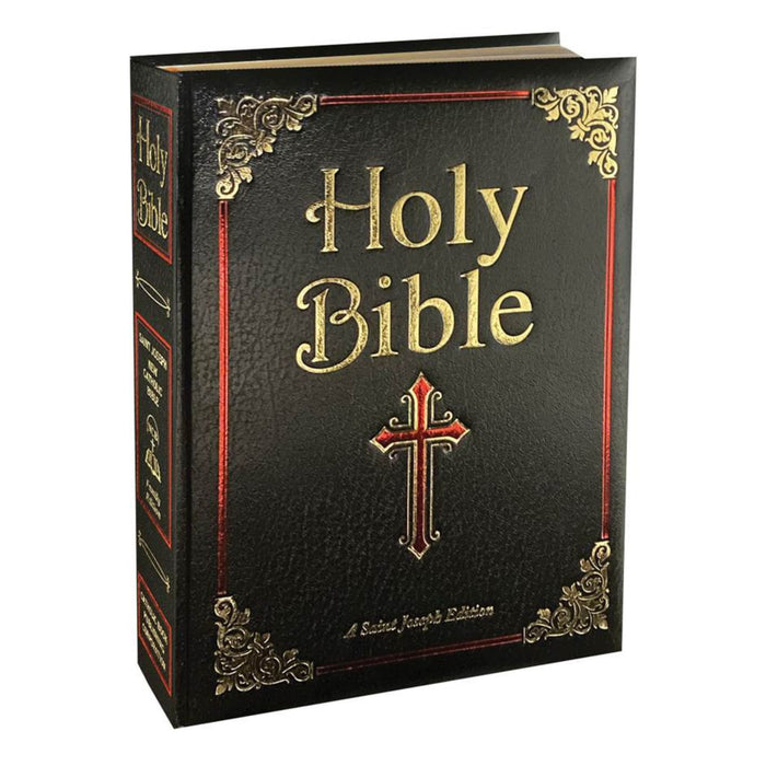 Family Bible Saint Joseph Edition In Black