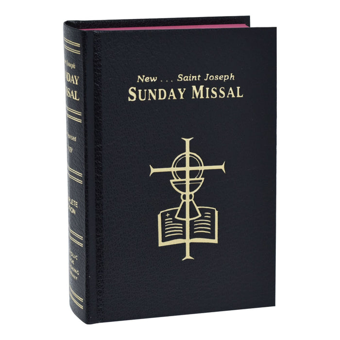 Sunday Missal Saint Joseph Edition in Black Hardcover