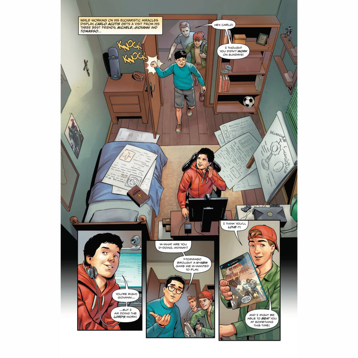 Comic: Miracles of the Eucharist with Carlo Acutis #1