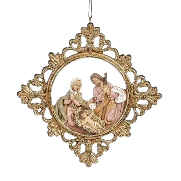 Fontanini Nativity Ornament Cameo Style
