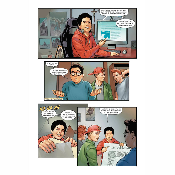Comic: Miracles of the Eucharist with Carlo Acutis #1