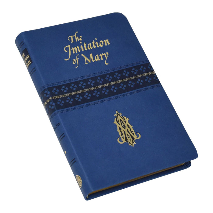 The Imitation of Mary Blue Imitation Leather