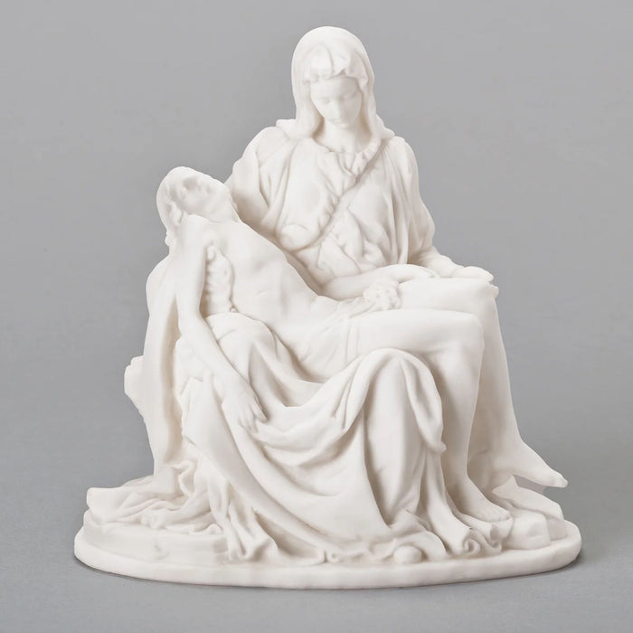 White Pietà Statue 8" High