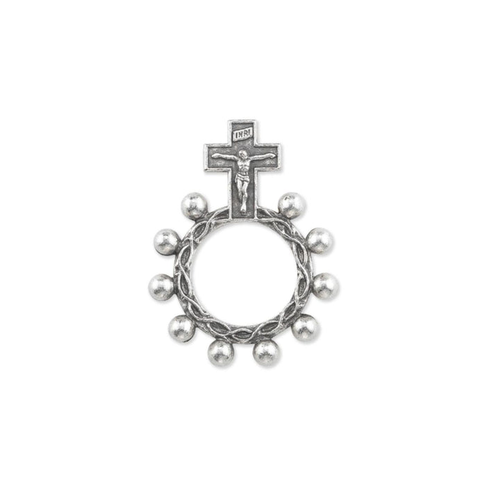 Rosary Ring with Crucifix