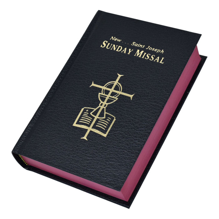 Sunday Missal Saint Joseph Edition in Black Hardcover