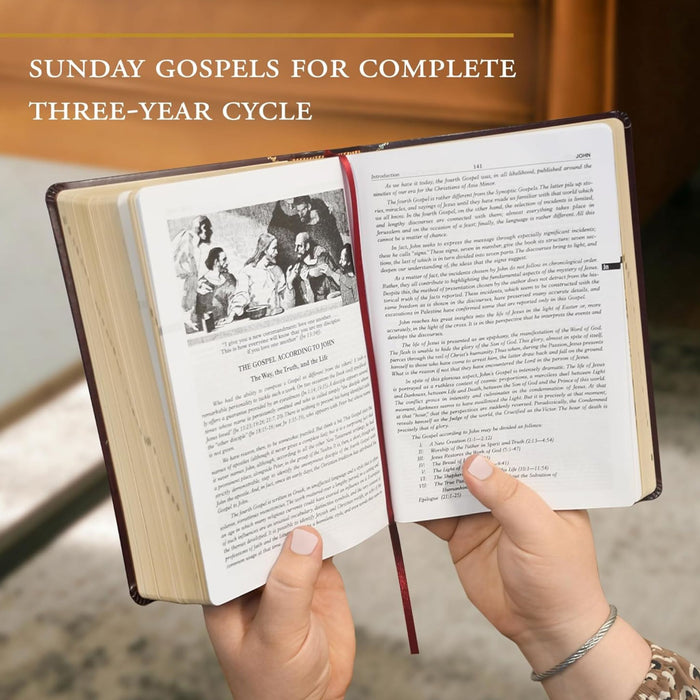 St. Joseph New Catholic Bible in Blue (Gift Edition-Personal Size)