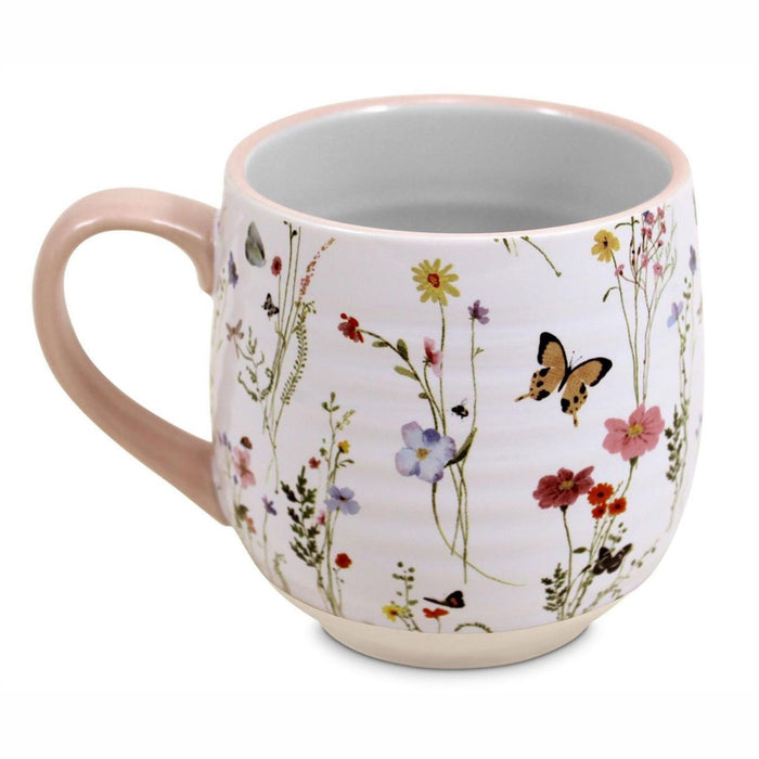 Coffee Mug Peace for Today and Tomorrow Floral