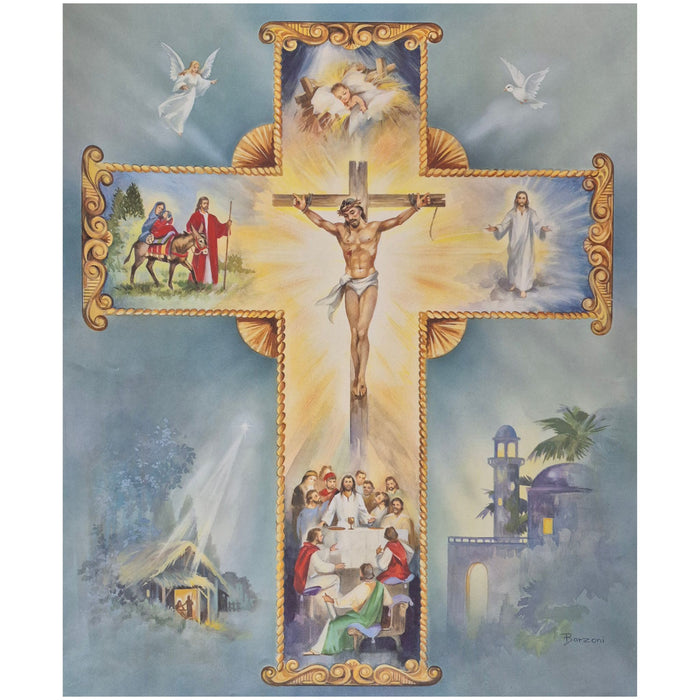 Story of the Christ Cross 16" x 20" Print