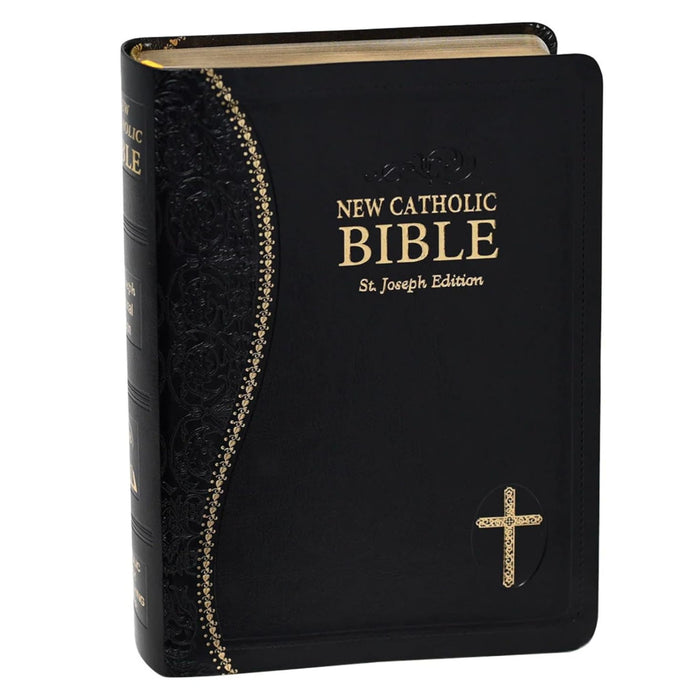 St. Joseph New Catholic Bible in Black (Gift Edition-Personal Size)