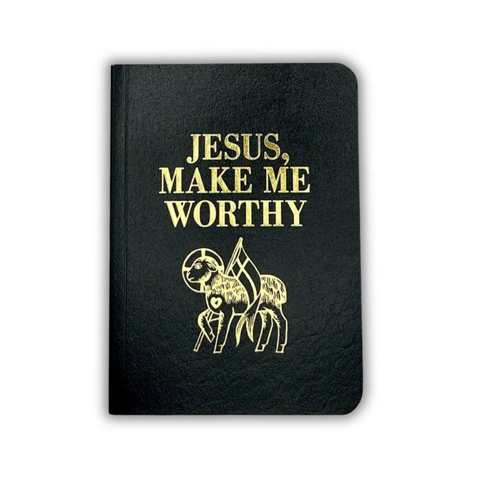 Missal "Jesus, Make Me Worthy" in Black (Ages 6-10)