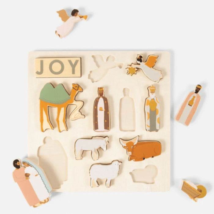 Nativity Wooden Puzzle (10×10)