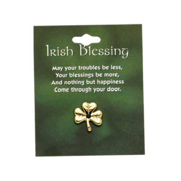 Irish Shamrock Pin