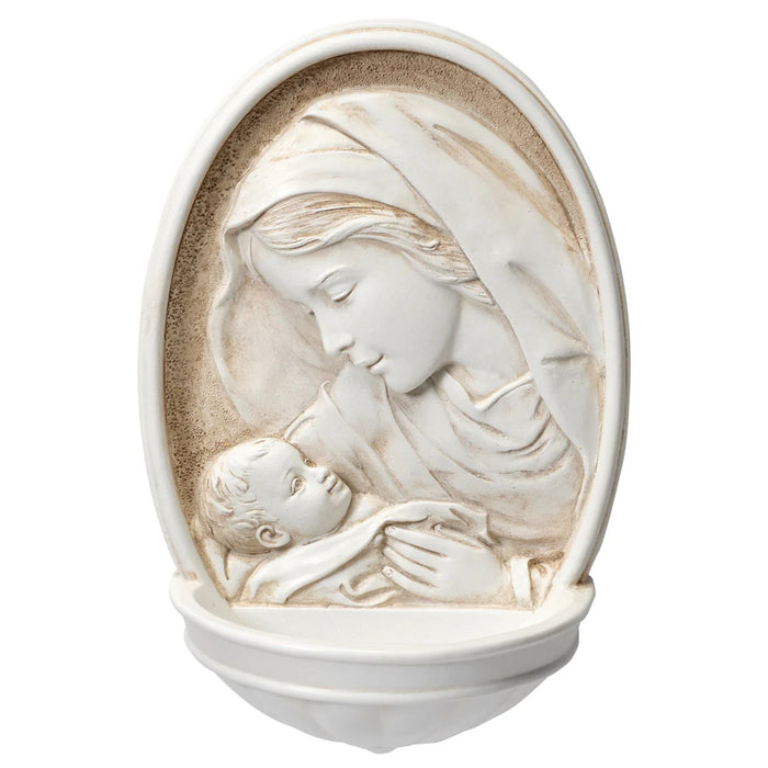 Madonna & Child Holy Water Font Renaissance Collection