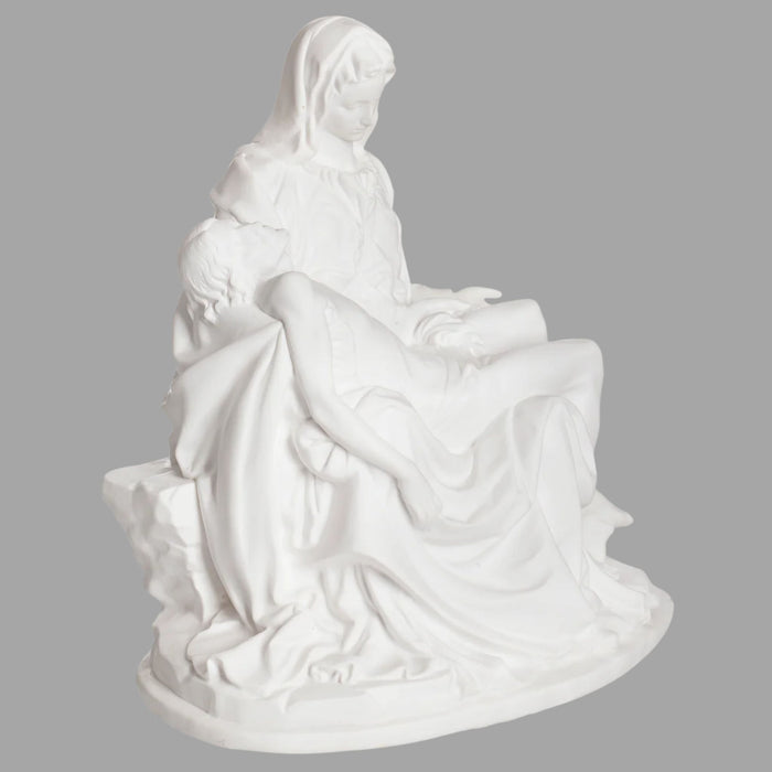 White Pietà Statue 8" High