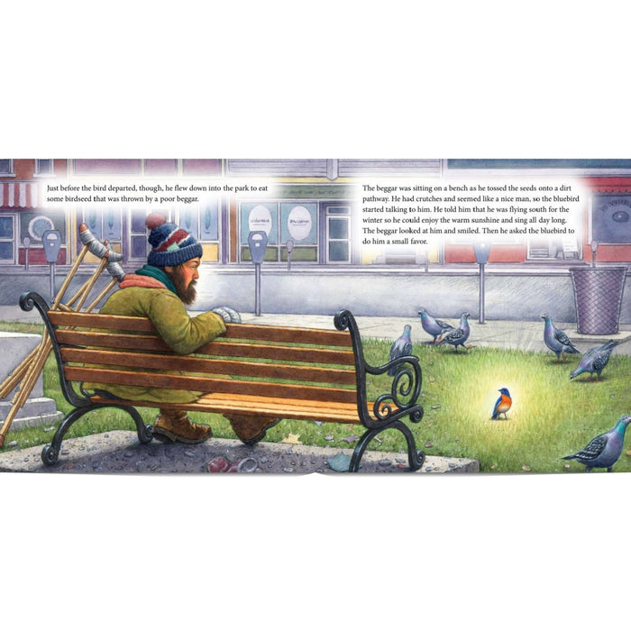 The Beggar and Bluebird by Anthony DeStefano