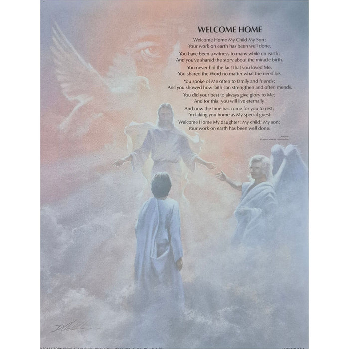 Welcome Home 8" x 10" Print