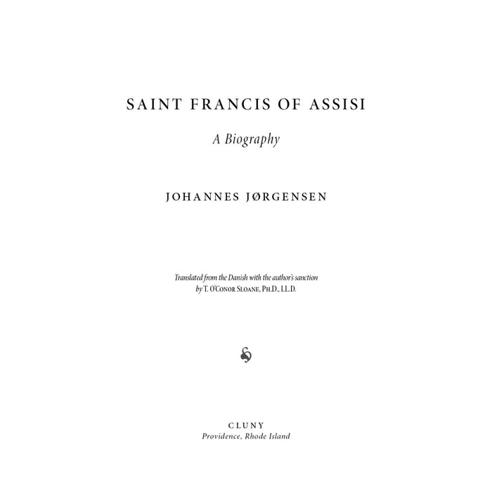 Saint Francis of Assisi by Johannes Jørgensen