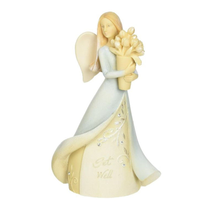 Get Well Mini Angel Figurine