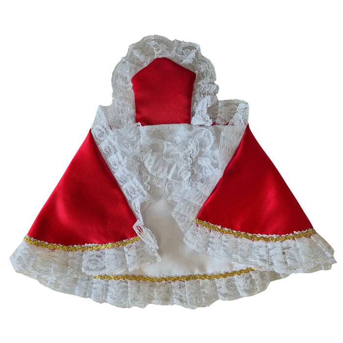 Gown for Infant of Prague 16" Red