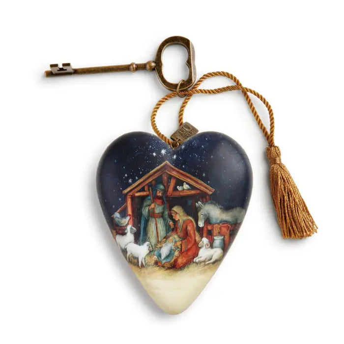 O Holy Night Art Heart