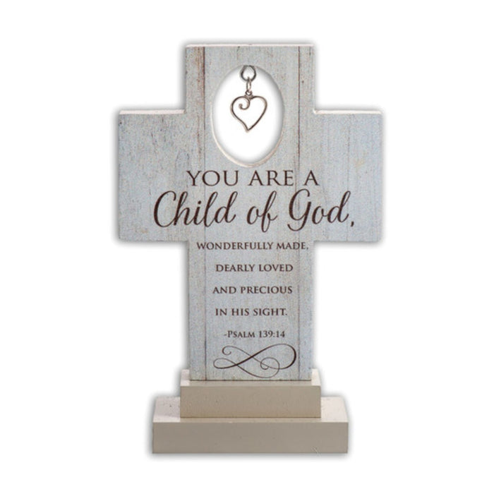 Standing Cross 6" High "Child of God"