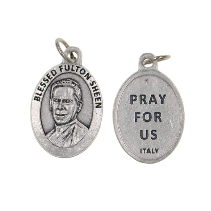 Blessed Fulton Sheen Pray for Us Oval Medal