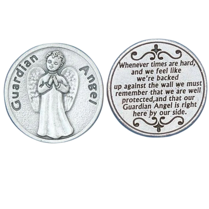 Guardian Angel When Times Are Hard Italian Token