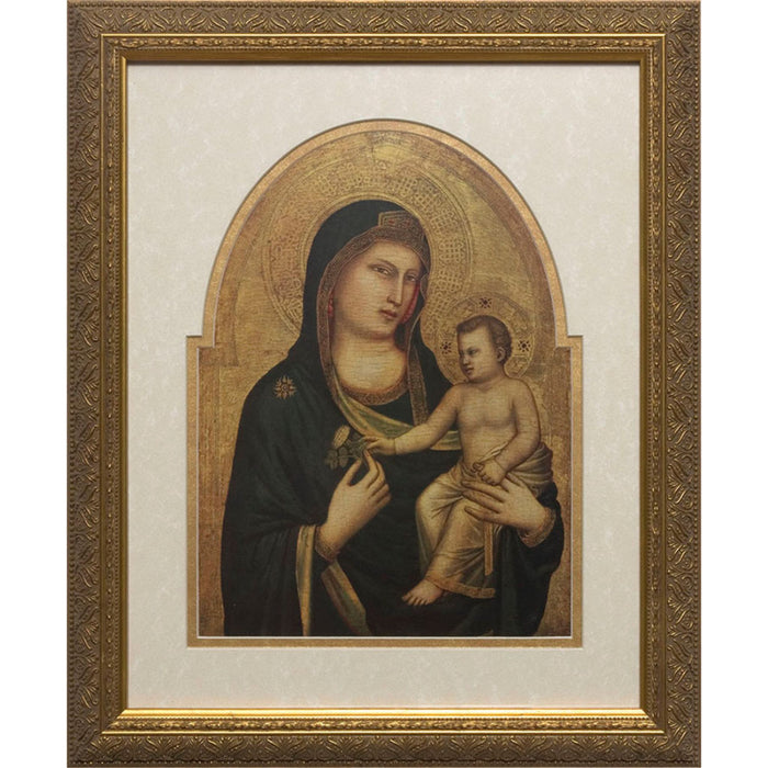 Madonna and Child Framed Art 12" x 16"