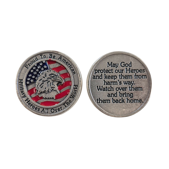Pocket Token American Heroes Red, White and Blue