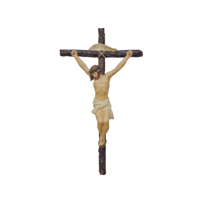 Crucifix 16" Fully Hand-painted Color