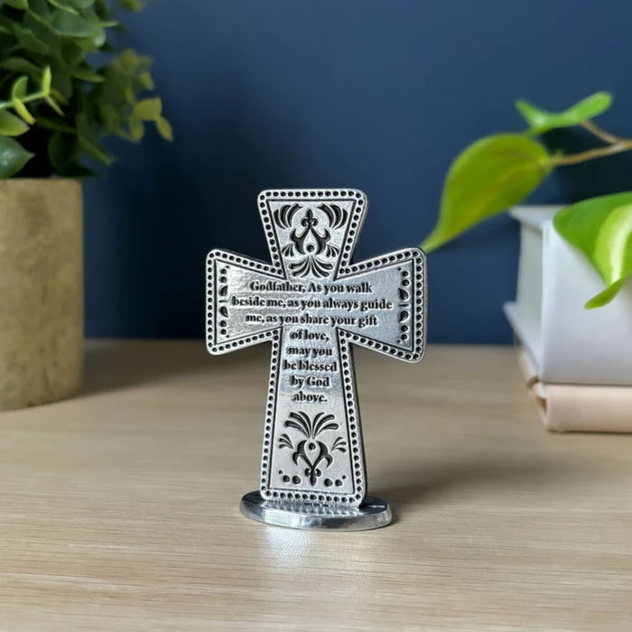 Godfather Standing Message Cross