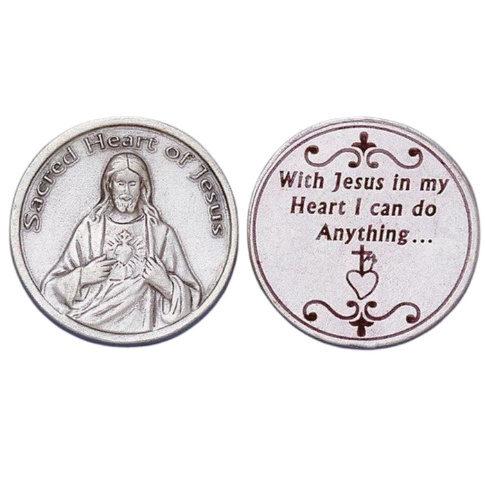 Scared Heart of Jesus Pocket Token