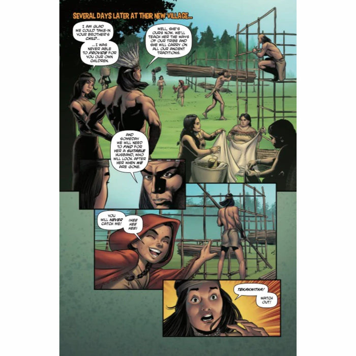 Comic: Lily of the Mohawks: Saint Kateri Tekakwitha