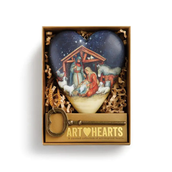 O Holy Night Art Heart