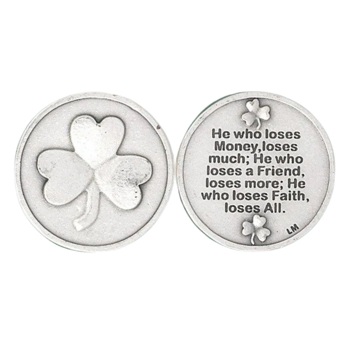Irish Shamrock Pocket Token