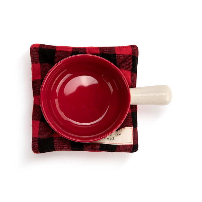 Warms the Soul Soup Crock & Bowl Cozy
