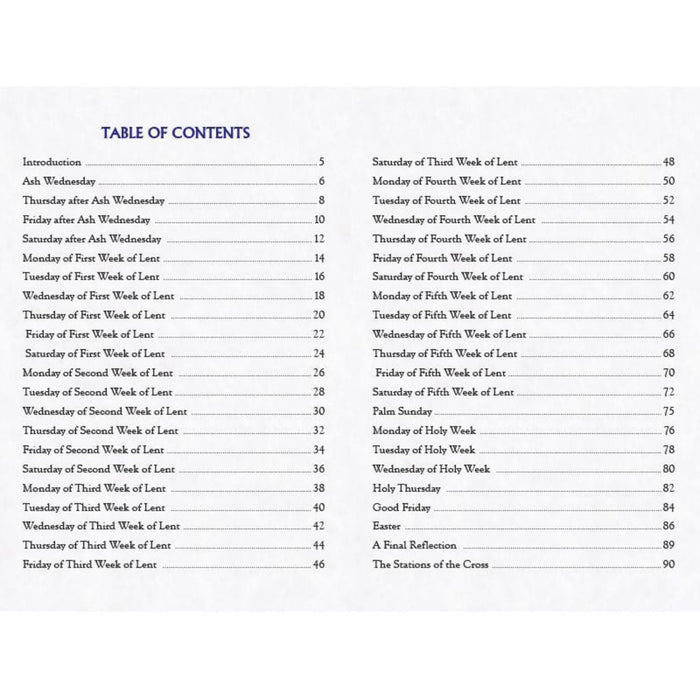 My Lenten Prayer Book