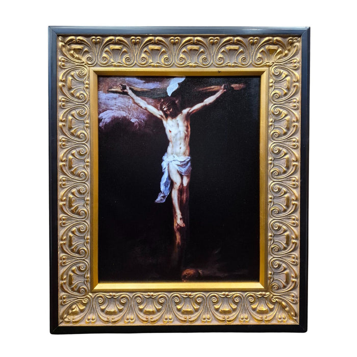 The Crucifixion by Bartolomeo Esteban Murillo Framed Canvas