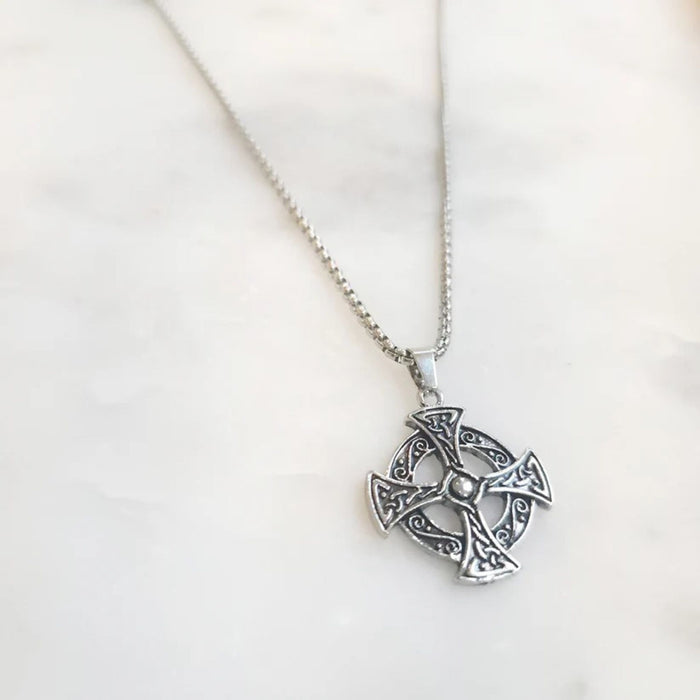 His Power Men's Necklace 22" Chain